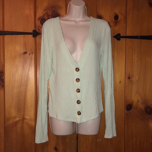 UO Out from Under Ribbed Cardigan - Picture 2 of 7